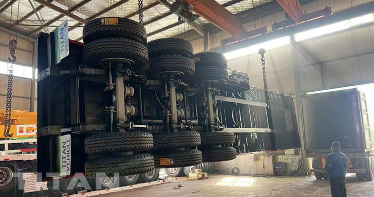 40 Ft Flatbed Tri Axle Trailer for Sale in Zimbabwe