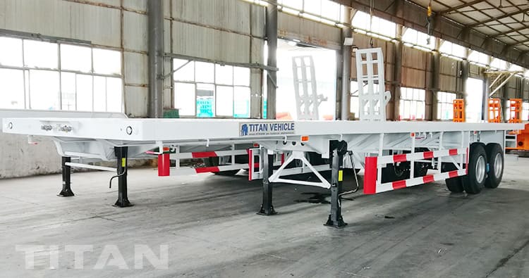 40 Foot Two Axle Flatbed Trailer for Sale in Congo