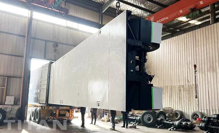 40 Foot Two Axle Flatbed Trailer for Sale in Congo