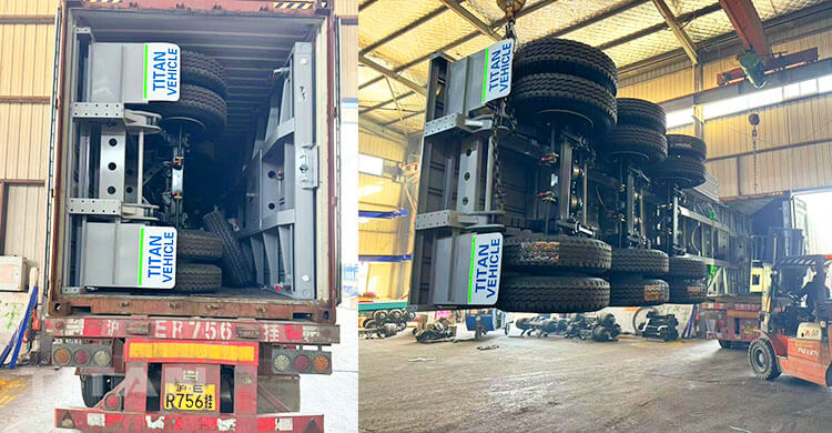 Tripple Axle Flat Bed Trailer Price for Sale in Jamaica