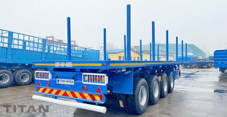 3 Axle 40 Ft Flatbed Trailer for Sale Near Me in Philippines