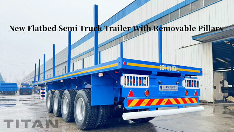 3 Axle 40 Ft Flatbed Trailer for Sale Near Me in Philippines