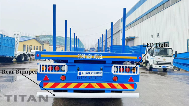 3 Axle 40 Ft Flatbed Trailer for Sale Near Me in Philippines