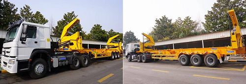 Container Side Loader Trailer for Sale