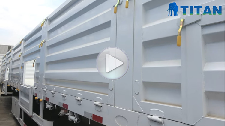 3 axle side wall trailer only usd 9300