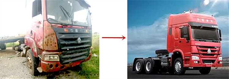 How to dispose of scrapped trucks