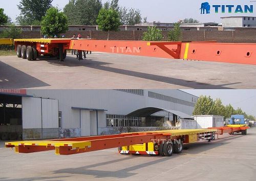TITAN extendable trailer for sale testing