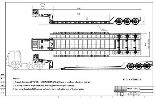 detachable gooseneck trailer drawing