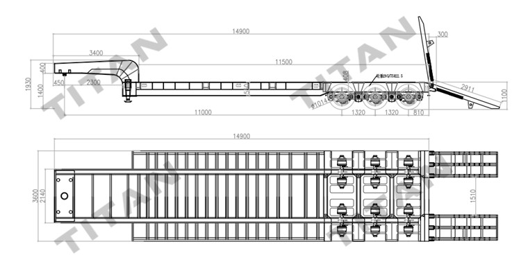 New Low Bed Trailer | Lowbed Trailer for Sale | Low Bed Semi trailer ...