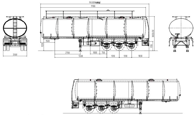 aluminum tanker trailer