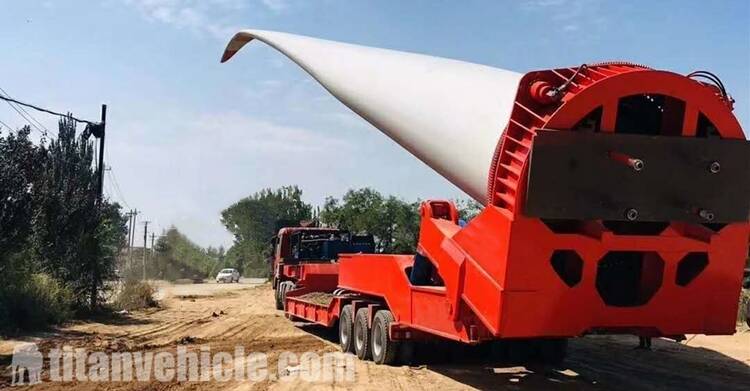 wind blade trailer