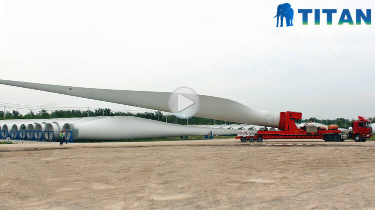 wind blade trailer
