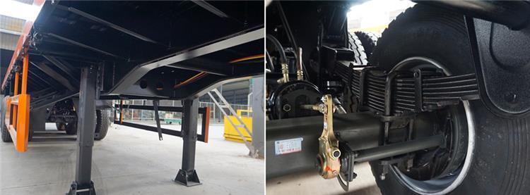 flatbed container trailer suspension