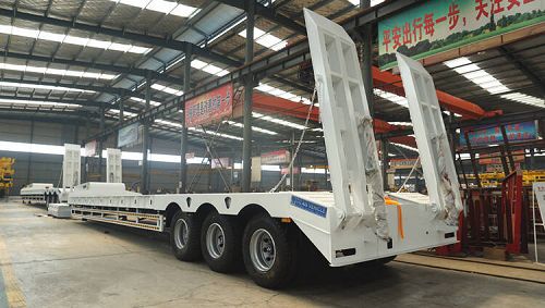 Heavy Duty 60 Ton Lowbed for Sale in Ghana Tema