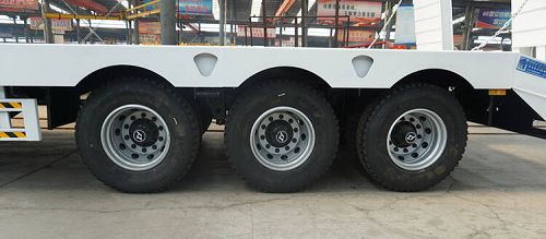 Heavy Duty 60 Ton Lowbed for Sale in Ghana Tema