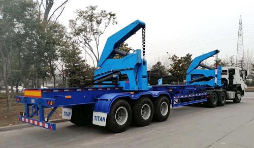3 axles Hammar Side Loader for Sale