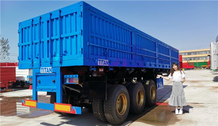 Tri Axle Semi Side Tipper Trailer for Sale In Papua New Guinea - TITAN VEHICLE
