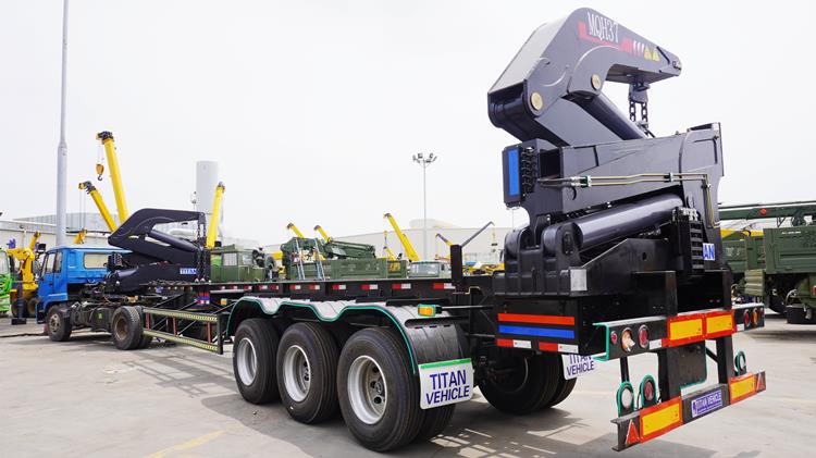 Hammar Side Loader | 40Ft Side Loader Container Trailer for Sale Price