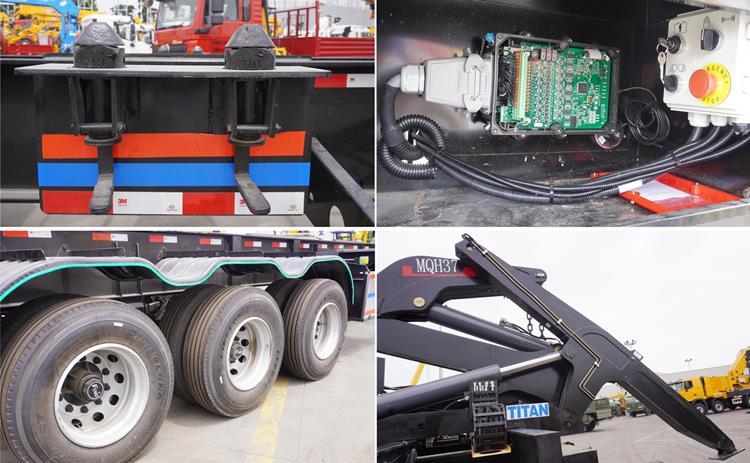 Hammar Side Loader | 40Ft Side Loader Container Trailer for Sale Price
