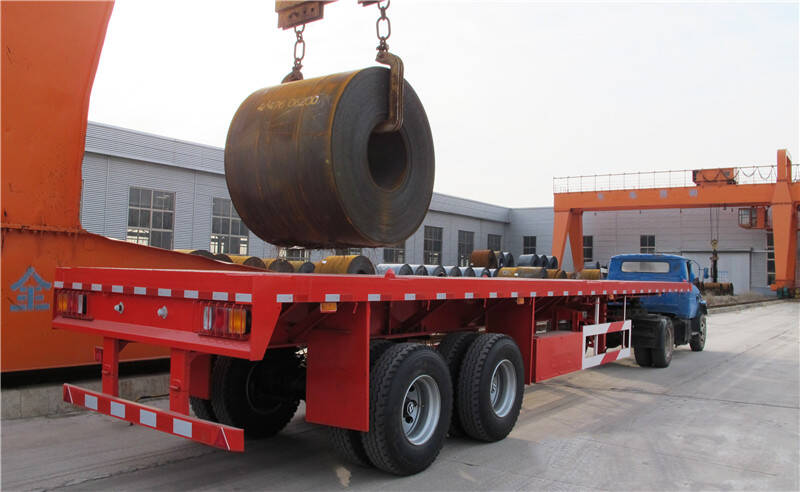 40 Ft Flatbed Semi Trailer For Sale In Mali