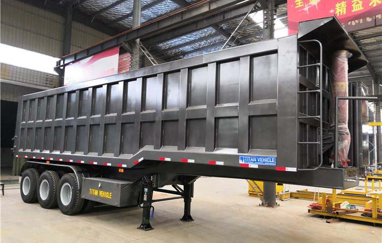 3 Axle 100 Ton Tipper Trailer