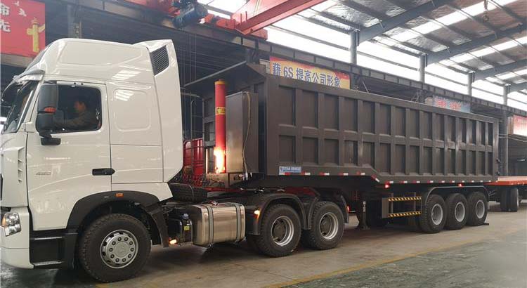 3 Axle 100 Ton Tipper Trailer