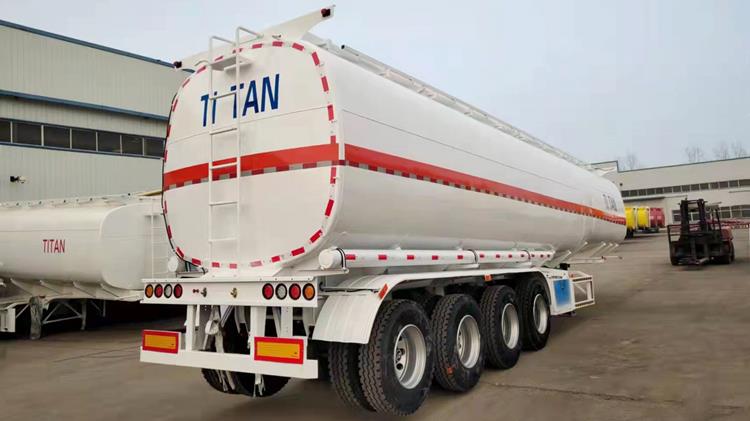 Stainless Steel Tanker | 42000L Fuel Diesel Petrol Tanker Trailer for Sale-Eleph