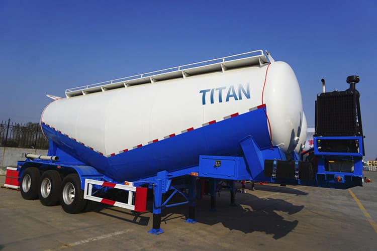 Dry Bulk Trailer | 30CBM Cement Bulker Truck Trailer for Sale-Tongya Auto