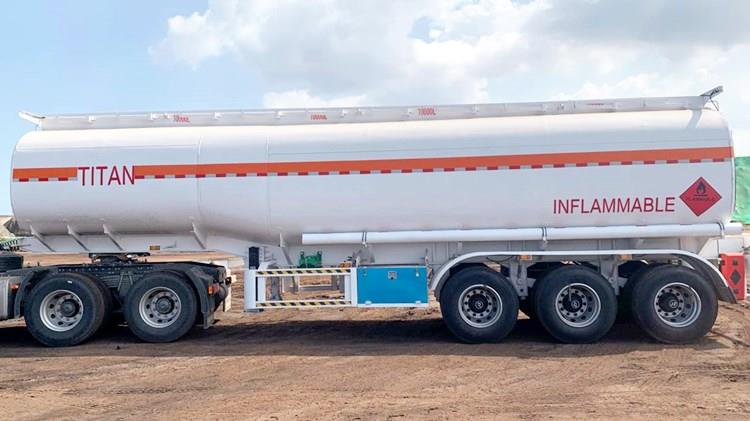42000 Liters Fuel/Diesel/Petrol Tanker Trailers for Sale-Changhong