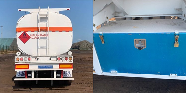 42000 Liters Fuel/Diesel/Petrol Tanker Trailers for Sale-Changhong