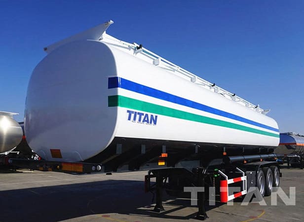 45000 liters fuel tanker trailer