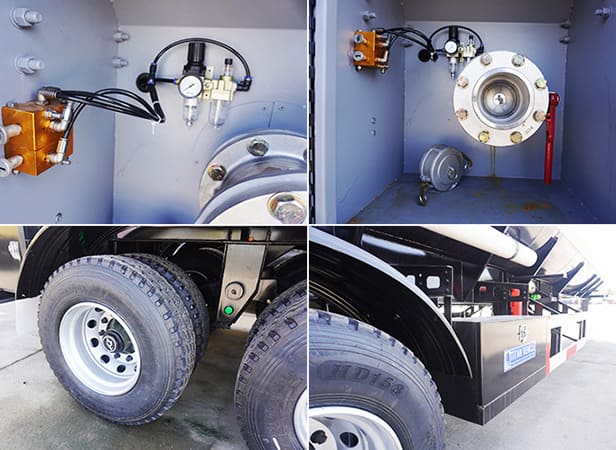 45000 liters fuel tanker trailer
