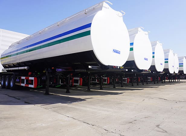 45000 liters fuel tanker trailer