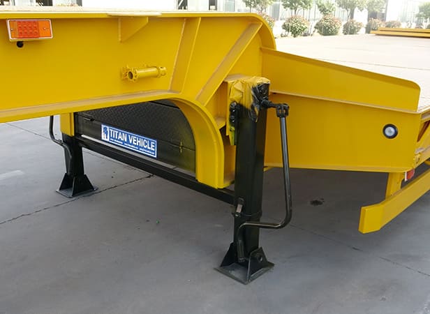 3 Axle 60T Semi Low Bed Trailer