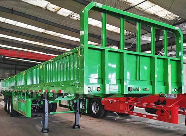 3 Axles Side Wall Trailer