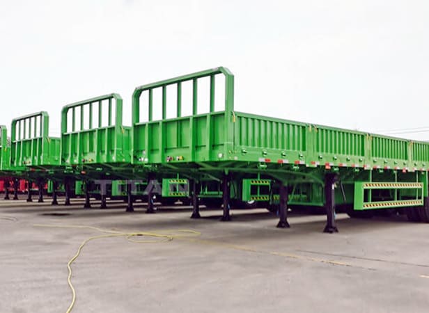 3 Axles Side Wall Trailer