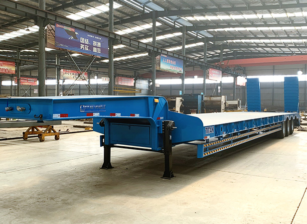 80 ton 3 axle lowbed trailer