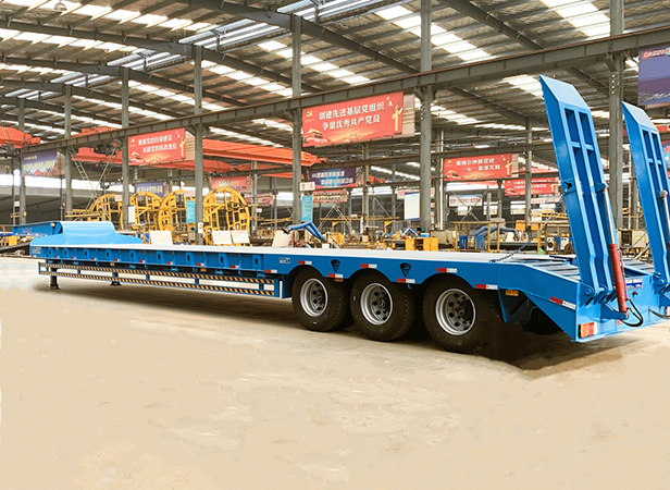 80 ton 3 axle lowbed trailer