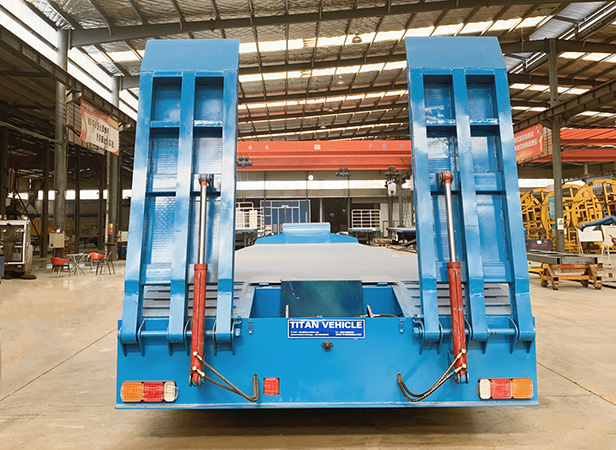 80 ton 3 axle lowbed trailer