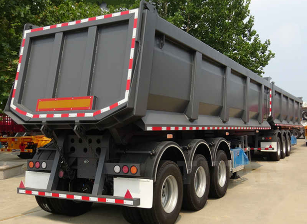3 axles tipper trailer