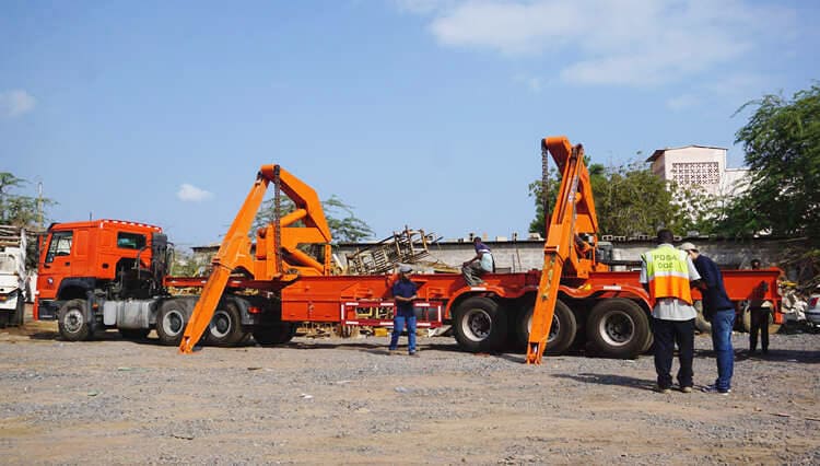 side loading trailer
