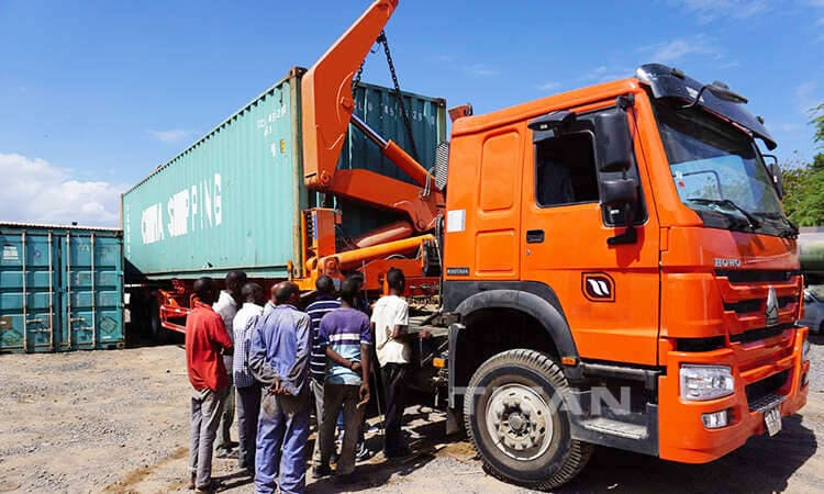 side loading trailer