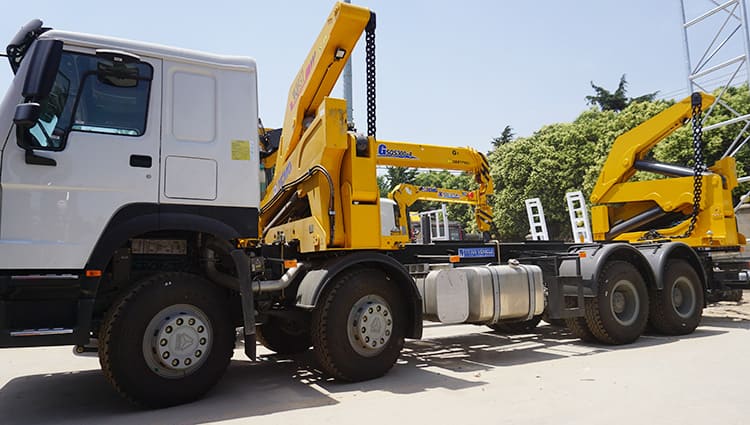 side loader truck