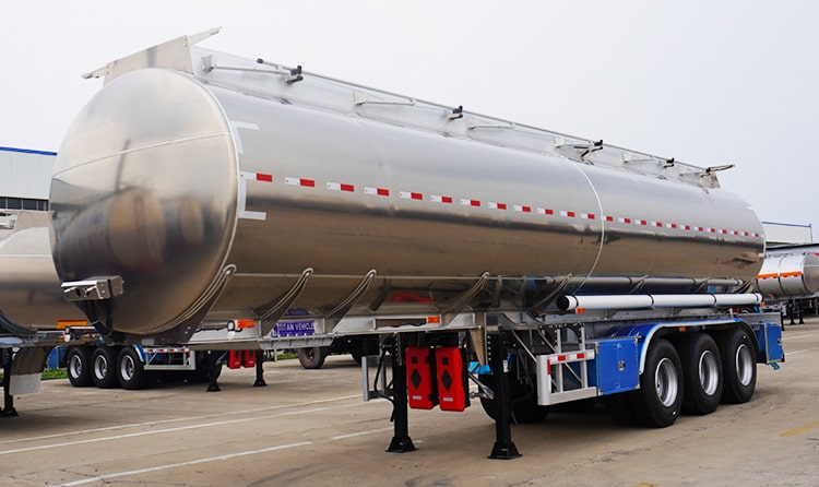 40000 ltrs aluminum tanker trailer
