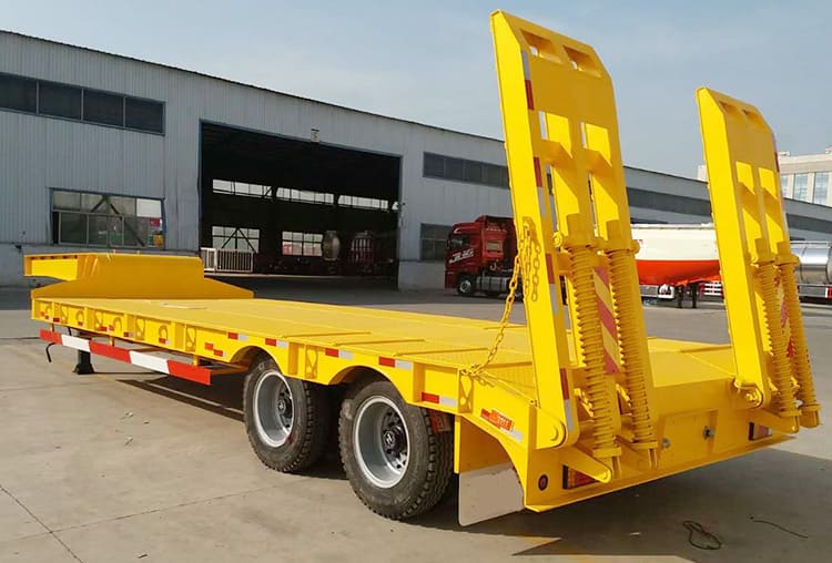2 Axle Tractor Low Loader Trailer