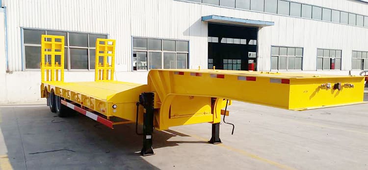 2 Axle Tractor Low Loader Trailer