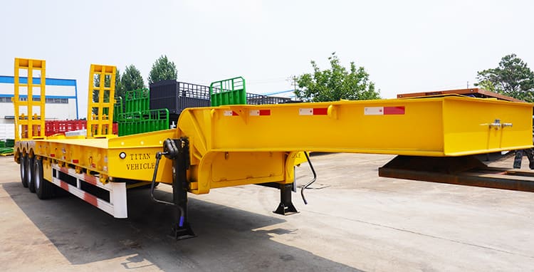 3 Axle Semi Low Loader Trailer