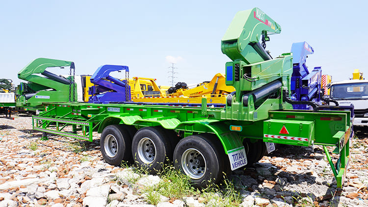 20/40Ft Container Side Lifter Truck Trailer