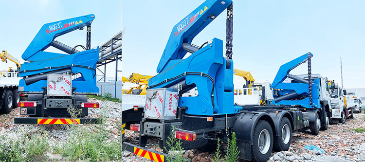 20ft sideloaders container truck trailer