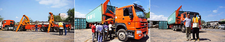 side lifter truck trailer